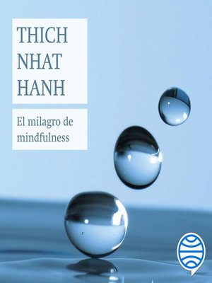 cover image of El milagro de mindfulness